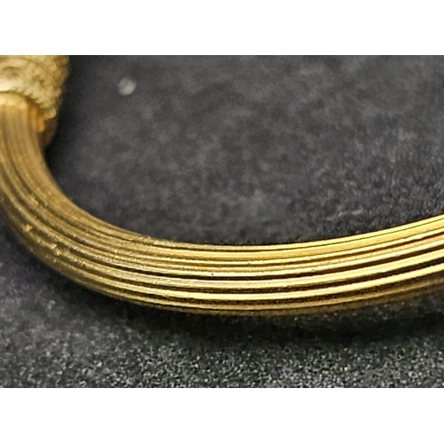 78 - A 18K Gold ILIAS LALAOUNIS Ram Head Bracelet. Comes with Original Box. Total Weight 24.65g     13052