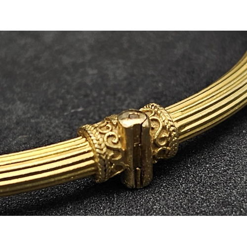 78 - A 18K Gold ILIAS LALAOUNIS Ram Head Bracelet. Comes with Original Box. Total Weight 24.65g     13052