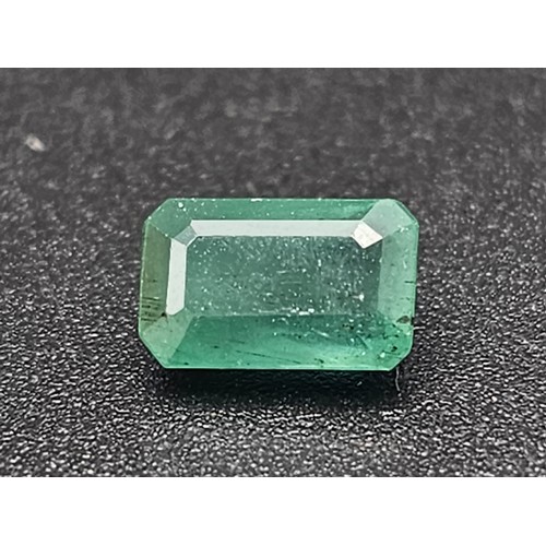 920 - A 1.46ct Zambian Green Emerald. Comes with a GFCO report.