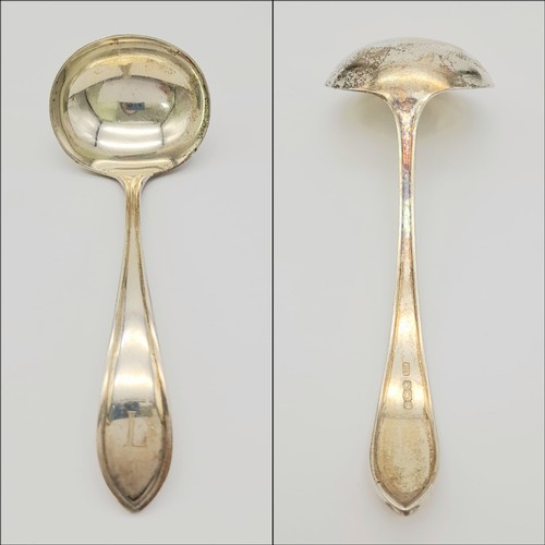 Sold at Auction: ANTIQUE STERLING SILVER SERVING PIECES - Two