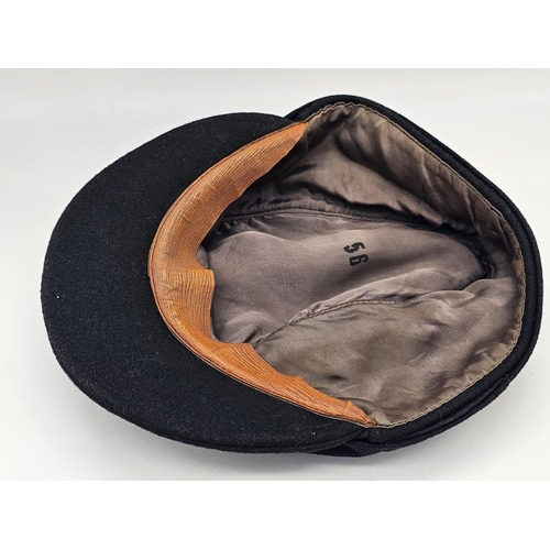 17 - 3rd Reich 1st Fallschirm-Panzer (Hermann Göring) Enlisted Mans/ Nco’s M43 Cap. The insignia passes t... 