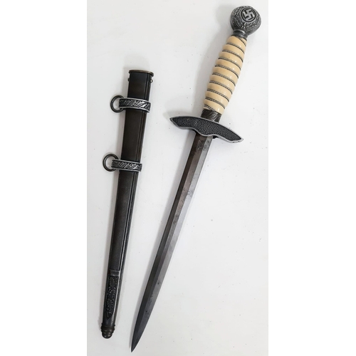 38 - 3 rd Reich 2 nd Pattern Luftwaffe Officers Dagger. Produced by wMw Waffen circa 1937. There is a cra... 