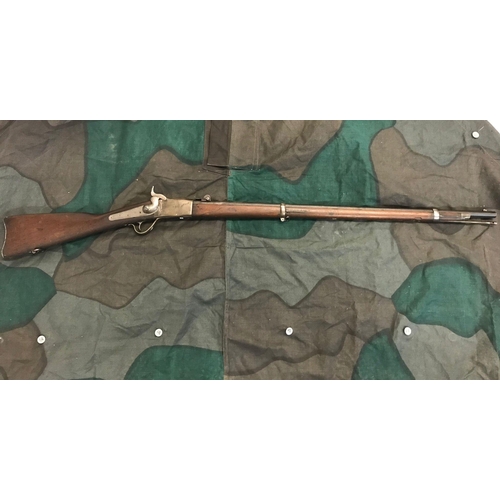 146 - An Obsolete Calibre Antique Swiss M1867 Peabody Rifle. 10.4mm/.41 rimfire. Very good bore. Ref: ML21