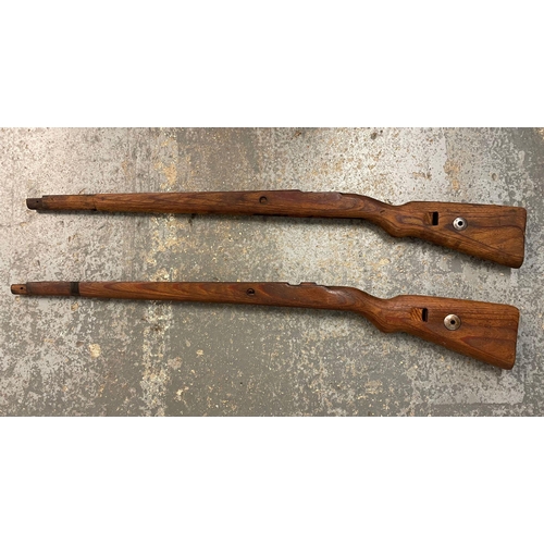 230 - Two WW2 German K98 Wooden Stocks - In Good Condition.
EU and UK Sales.