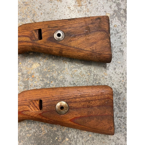 230 - Two WW2 German K98 Wooden Stocks - In Good Condition.
EU and UK Sales.