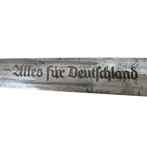 34 - Early 3rd Reich S.A Dagger. A very straight piece with lots of potential for restoration. Very Rare ... 