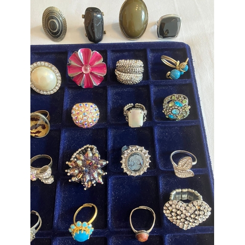 7 - Fabulous selection of DRESS RINGS rings to include many jewelled statement pieces.