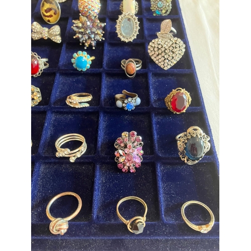 7 - Fabulous selection of DRESS RINGS rings to include many jewelled statement pieces.