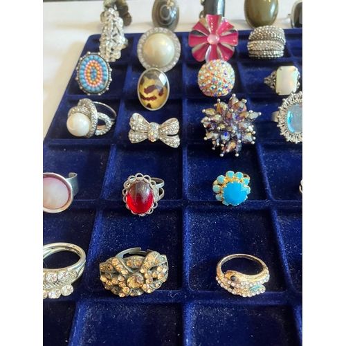 7 - Fabulous selection of DRESS RINGS rings to include many jewelled statement pieces.