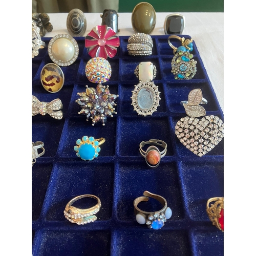 7 - Fabulous selection of DRESS RINGS rings to include many jewelled statement pieces.