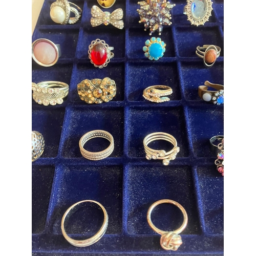 7 - Fabulous selection of DRESS RINGS rings to include many jewelled statement pieces.