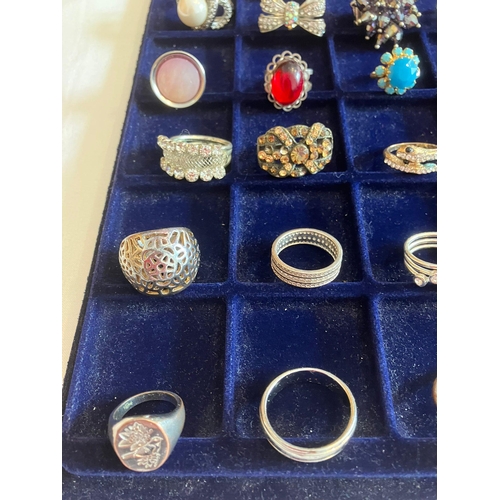 7 - Fabulous selection of DRESS RINGS rings to include many jewelled statement pieces.