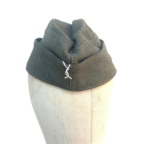 188 - 3rd Reich M34 Army Overseas Cap. Made by Schubt, Berlin. Super condition for its age.