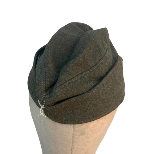188 - 3rd Reich M34 Army Overseas Cap. Made by Schubt, Berlin. Super condition for its age.