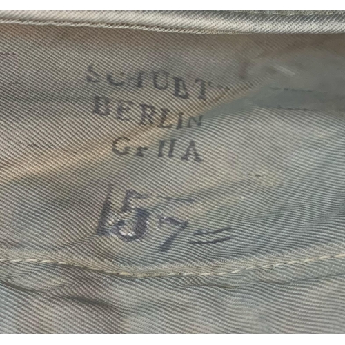 188 - 3rd Reich M34 Army Overseas Cap. Made by Schubt, Berlin. Super condition for its age.