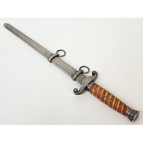 4 - 3rd Reich Army Officers Dress Dagger. Maker: Tiger.