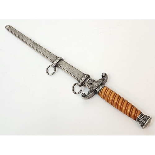 4 - 3rd Reich Army Officers Dress Dagger. Maker: Tiger.