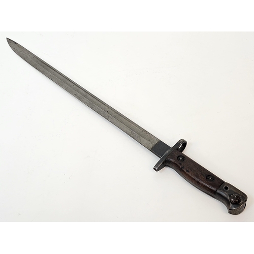 516 - WW1 British 1907 Pattern Bayonet Dated February 1918. Maker “Wilkinson Pall Mall” This marking show ... 