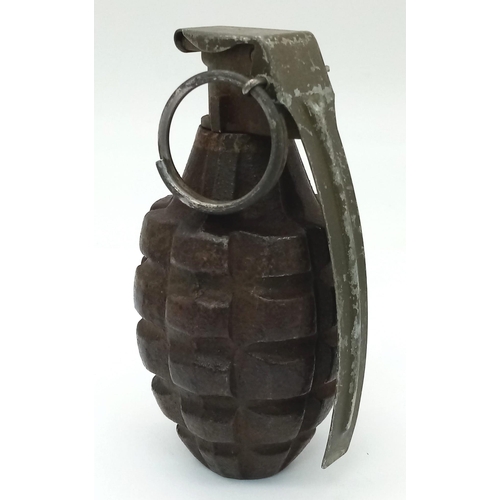 230 - INERT WW2 US Mk II “Pineapple” Grenade.  Super example of this WW2 Iconic hand grenade. 100% origina... 