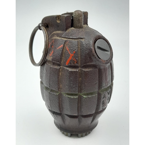 223 - INERT WW2 1940 Dated No 36 M KI Mills Grenade by A. Marsden & Co Wolverhampton with matching manufac... 