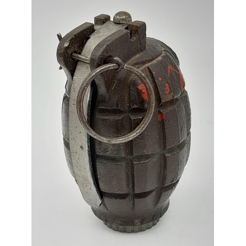 223 - INERT WW2 1940 Dated No 36 M KI Mills Grenade by A. Marsden & Co Wolverhampton with matching manufac... 