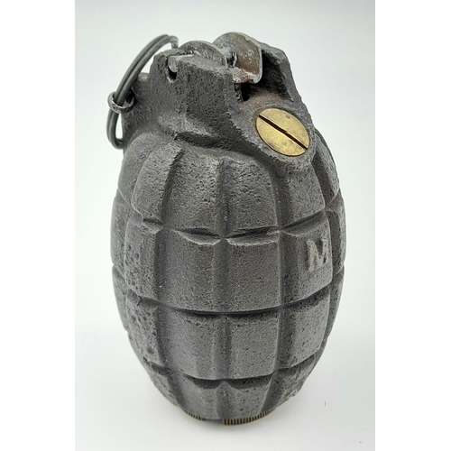 251 - INERT 1915 Dated MK 1 No 5 Mills Grenade. Maker A.B & S Ltd – A Bullows and Sons Ltd Walsall. A very... 