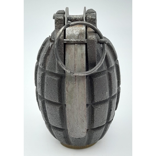 251 - INERT 1915 Dated MK 1 No 5 Mills Grenade. Maker A.B & S Ltd – A Bullows and Sons Ltd Walsall. A very... 