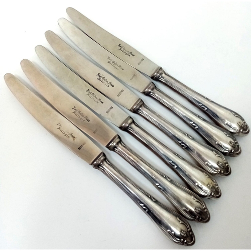 11 - WW2 German 6-person Cutlery Set with Waffen SS runes on each piece. 24 pieces in total. Maker Emil M... 