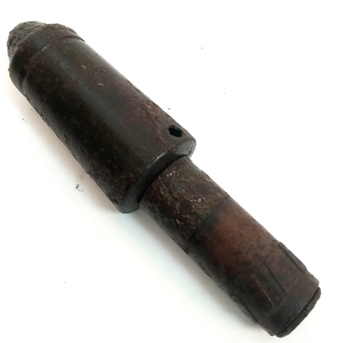 530 - INERT Cut Away WW2 German Gross Gewehr Panzergranate-K98 Anti-Tank Rifle Grenade. No International s... 