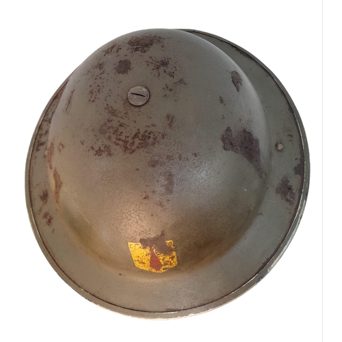 307 - 1939 Dated British Army MK II Helmet. Used by the Irish Army during their emergency crisis 1939-1945... 