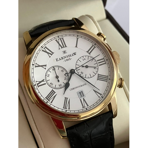 104 - Gentlemans THOMAS EARNSHAW CURONOGRAPH WB120587. Quartz movement. Multi dial model. Complete with or... 