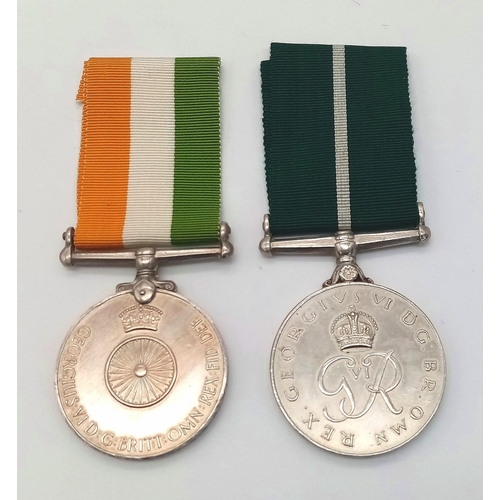 226 - Two iconic medals commemorating the granting of independence to India in 1947 and the partition of t... 