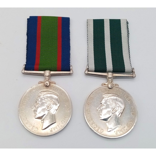 79 - A Royal Naval Volunteer Reserve Long Service and Good Conduct Medal, George VI 1 st type (Ind Imp) n... 