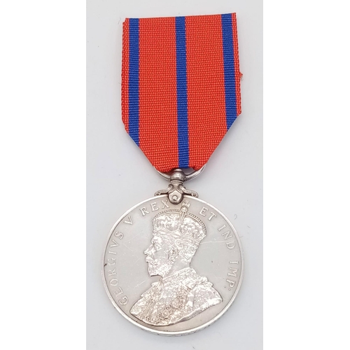 86 - A King George V Police Coronation Medal 1911, with St Andrew’s Ambulance Corps reverse, named to: Mi... 