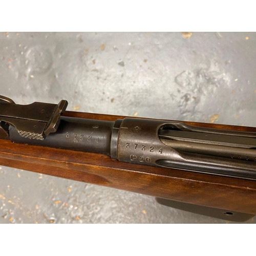 17 - A Swiss Antique Schmidt Rubin Rifle - Obsolete Calibre. This model is in good condition with matchin... 