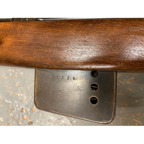 17 - A Swiss Antique Schmidt Rubin Rifle - Obsolete Calibre. This model is in good condition with matchin... 