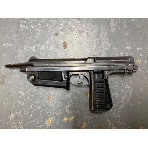 31 - A Deactivated (Rare Old Specification) PM-63 Sub Machine Gun. This 9mm Polish semi-automatic beast c... 