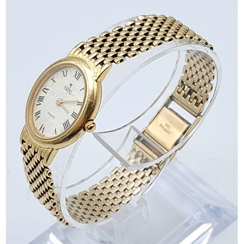 185 - A 14K GOLD LADIES 