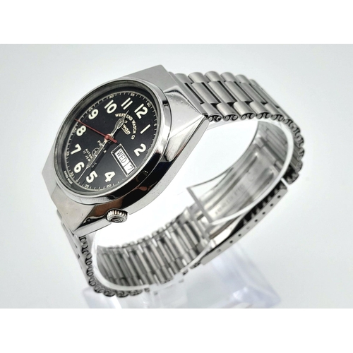 281 - A Vintage West End Watch Co 17 Jewel Automatic Gents Watch. Stainless steel strap and case - 36mm. B... 