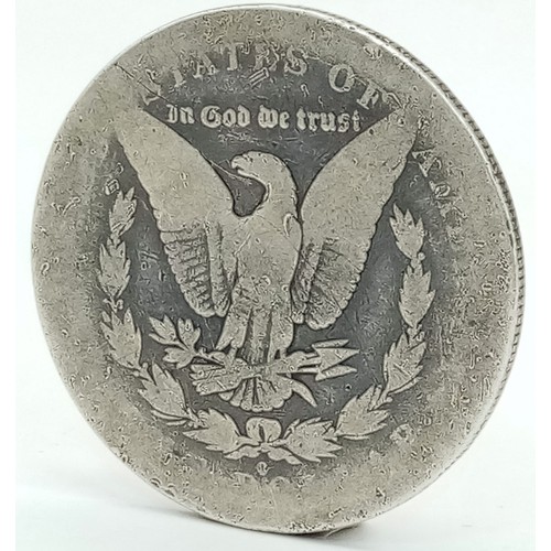 450 - A 1883 PLURIBUS American Coin. Please see photos for condition.