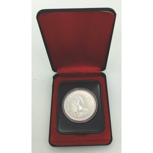 498 - A Mint State Condition 1977 Canadian Silver Dollar in Original Presentation Box