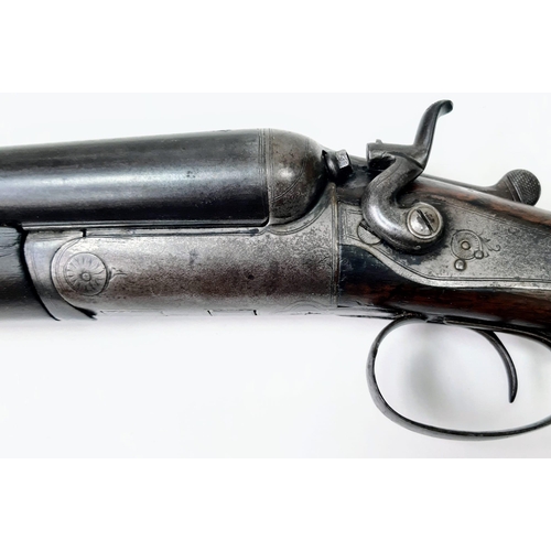 170 - A Deactivated Vintage British Bailey and Co Sawn-Off Shotgun. This 11 inch double-barrelled beauty h... 