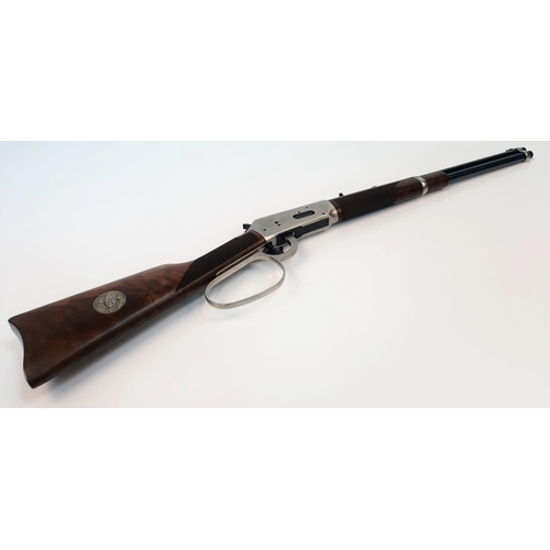 107 - A Deactivated John Wayne Commemorative Winchester Rifle. This model 94, with saddle ring would be fi... 