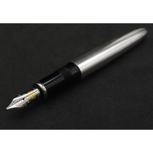 127 - A Limited Edition 1906 Montblanc Fountain Pen - Soulmakers for 100 Years. Made of granite and 925 st... 