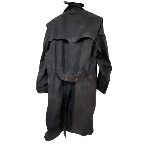 159 - WW2 German Kriegsmarine Officers Waterproof Coat.