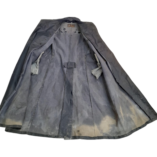 159 - WW2 German Kriegsmarine Officers Waterproof Coat.