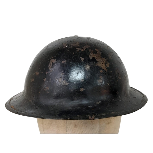 194 - WW2 British Home Front N.A.S.C Helmet National Aircraft Spotters Club.