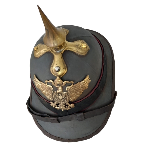 7 - Circa 1900’s Imperial German Non Commissioned Officers East Asian Brigade Helmet. These wereworn in ... 