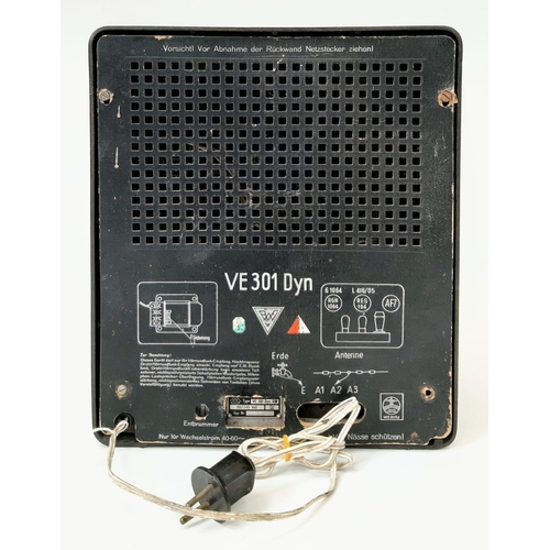 328 - WW2 German Volksempfänger 301 DYN (People’s Receiver). Affordable radio sets with present stations w... 