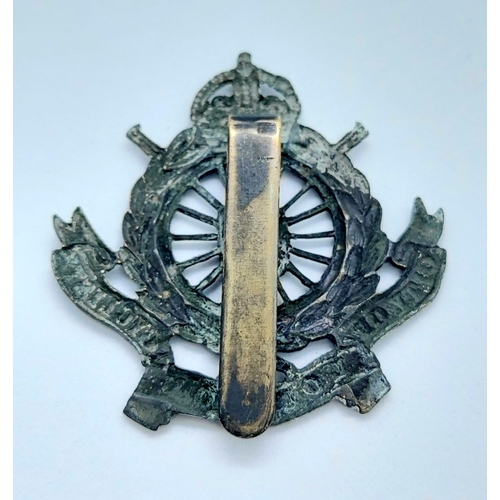 368 - WW1 British 1 st London Division Cyclist Company (City of London) Cap Badge.